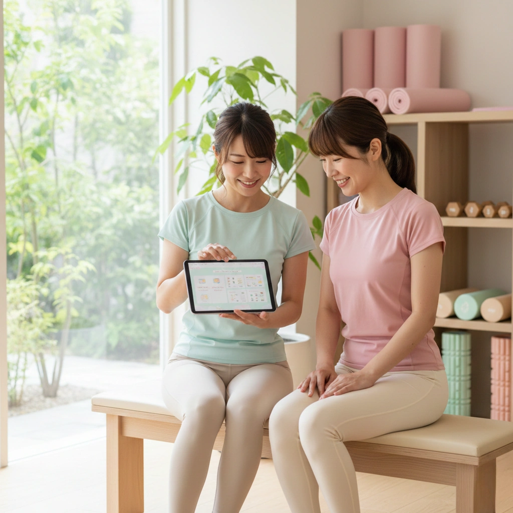 無料体験ステップ2・無料カウンセリング30分・お悩みや目標をヒアリング