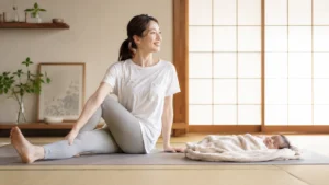 ダイエット効果がいつから出るか考える女性