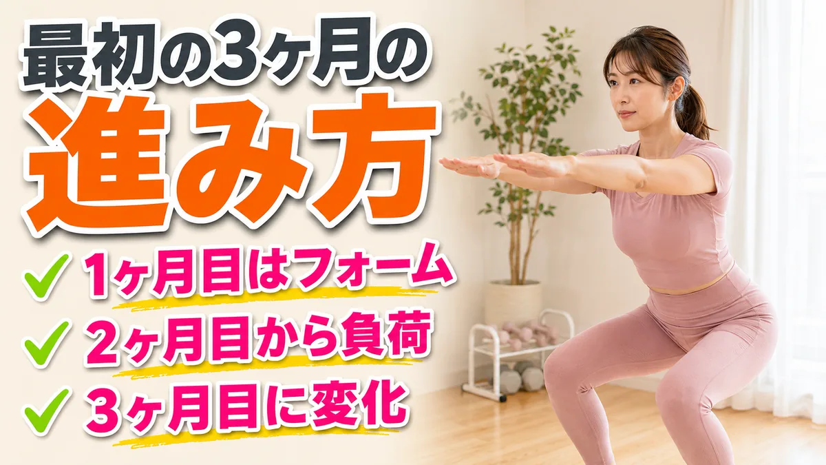 運動経験ゼロでも大丈夫?ジム初心者の女性が最初の3ヶ月でやること【相模原】 3 トレーナーの指導でフォームを確認する女性|初心者の最初の3ヶ月の進み方|相模原の女性専用パーソナルジム リファイン
