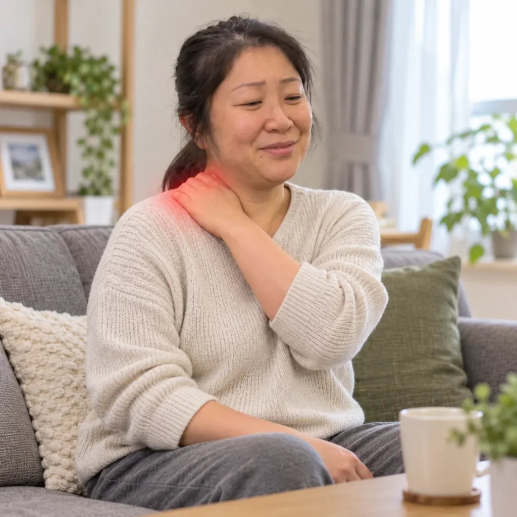 相模原の女性専用パーソナルジム リファインの慢性痛改善プログラム｜肩こり・首や肩の痛みに悩む女性